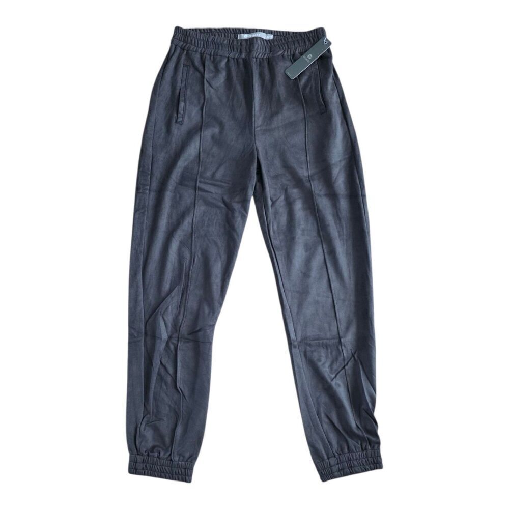 Tractr Dark Gray Sueded Jogger Pants 4/27